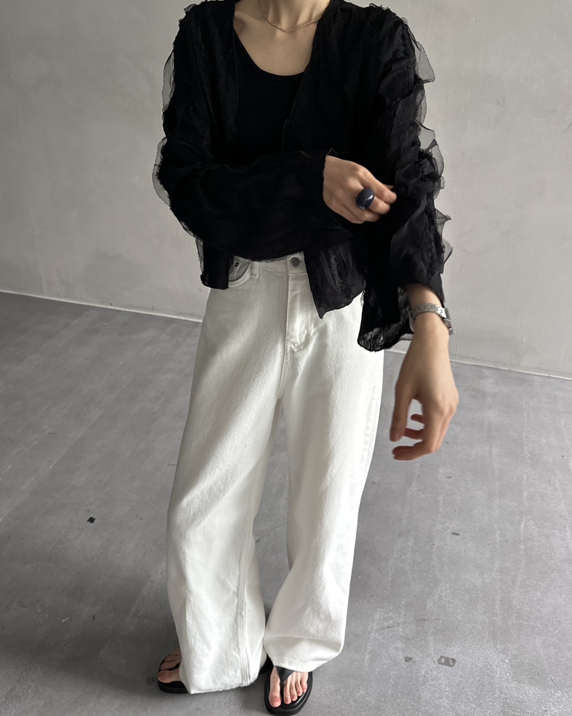 HOWDY東大門㊣直郵女裝新品時尚真品推薦人氣襯衫蕾絲衫開衫howdy襯衫/蕾絲衫