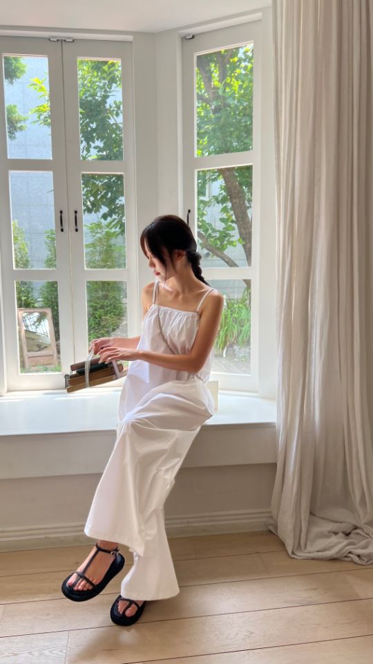 HEY/TO SEWING東大門㊣代購女裝新品時尚真品25春夏連體褲BY HEY/TO SEWING連體褲