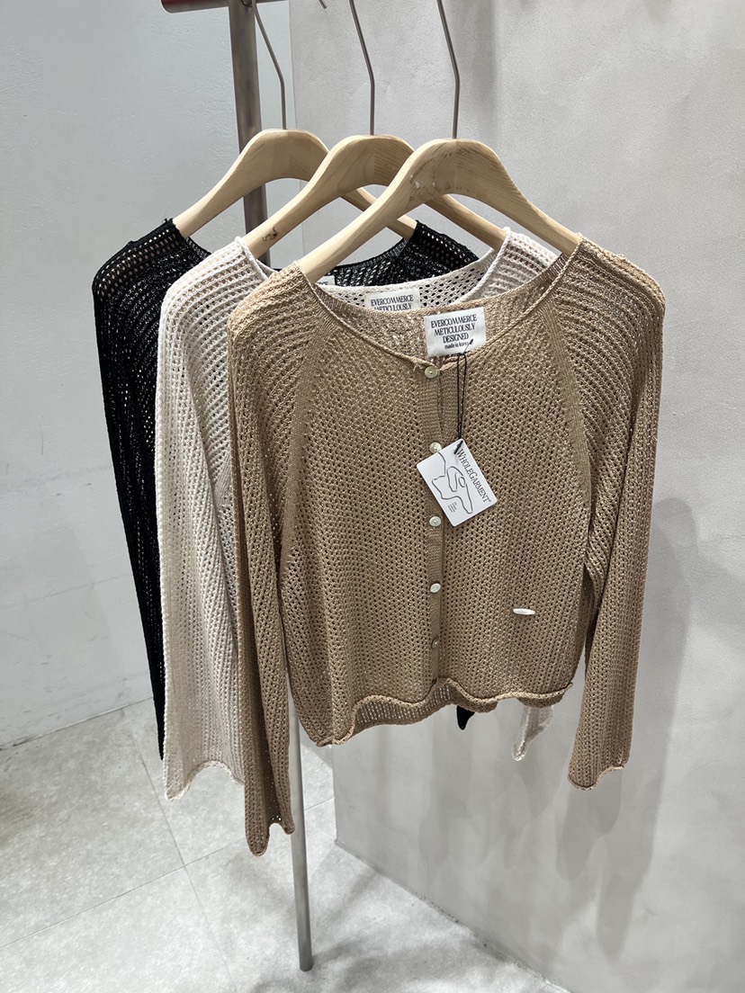 EVERCOMMERCE METICULOUSLY DESIGNED韓國代購㊣女裝新款職業針織衫EVERCOMMERCE METICULOUSLY DESIGNED針織衫