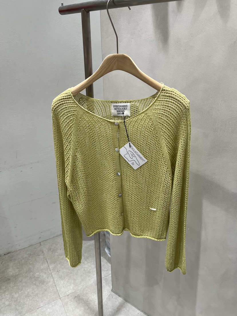 EVERCOMMERCE METICULOUSLY DESIGNED韓國代購㊣女裝新款職業針織衫EVERCOMMERCE METICULOUSLY DESIGNED針織衫圖色3