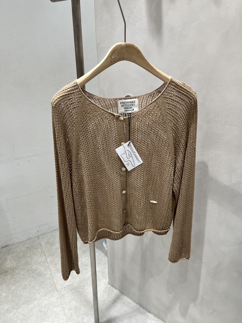 EVERCOMMERCE METICULOUSLY DESIGNED韓國代購㊣女裝新款職業針織衫EVERCOMMERCE METICULOUSLY DESIGNED針織衫圖色4