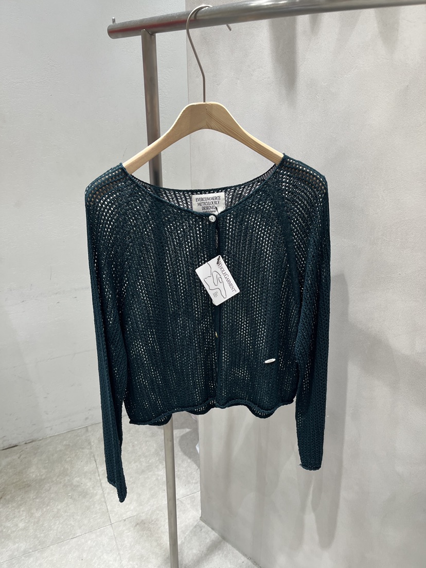 EVERCOMMERCE METICULOUSLY DESIGNED韓國代購㊣女裝新款職業針織衫EVERCOMMERCE METICULOUSLY DESIGNED針織衫圖色5