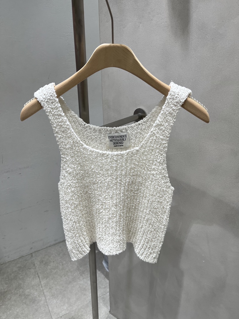 EVERCOMMERCE METICULOUSLY DESIGNED韓國代購㊣女裝新品時尚吊帶背心緊身EVERCOMMERCE METICULOUSLY DESIGNED吊帶/背心