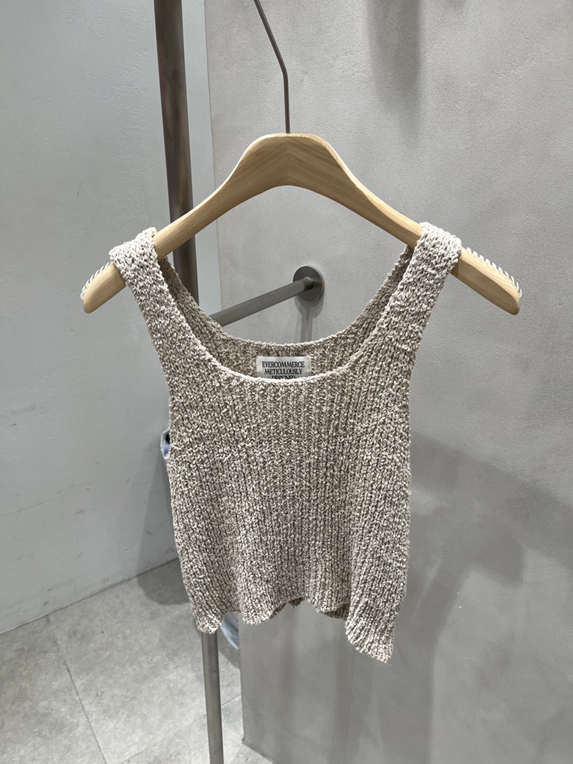 EVERCOMMERCE METICULOUSLY DESIGNED韓國代購㊣女裝新品時尚吊帶背心緊身EVERCOMMERCE METICULOUSLY DESIGNED吊帶/背心圖色3