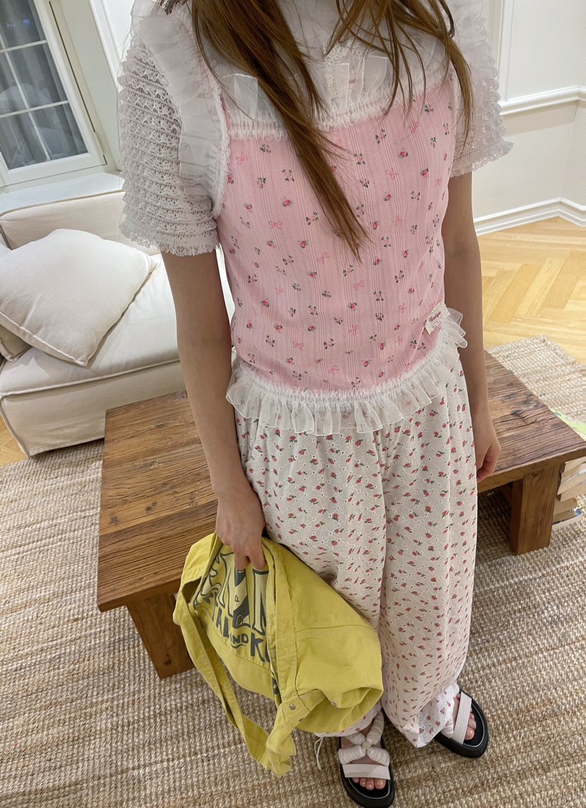 BOUTIQUE-L韓國代購㊣女士新品職業真品熱賣人氣時尚吊帶背心BOUTIQUE-L吊帶/背心圖色1