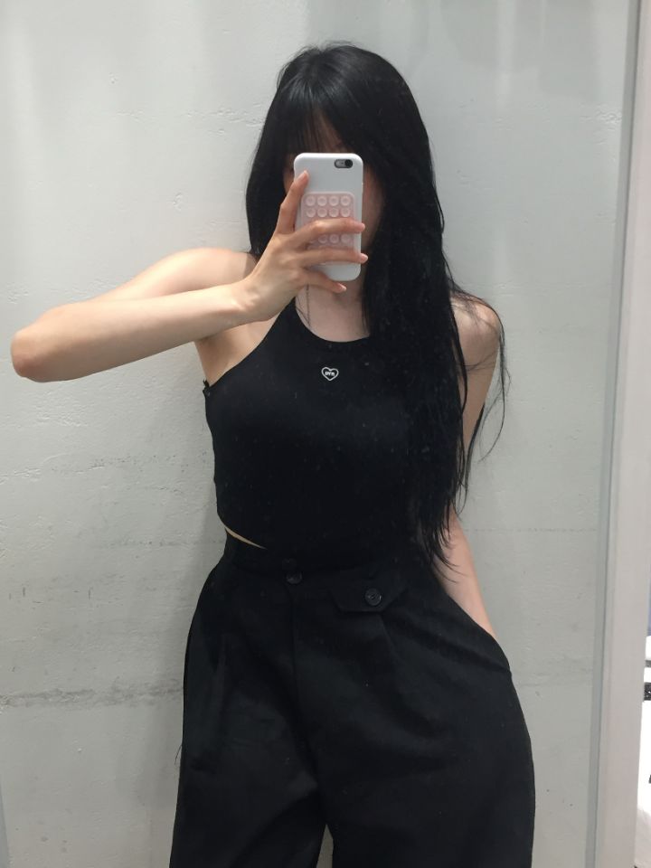 mars韓國代購㊣女士新款人氣真品25春夏休閑熱賣時尚吊帶背心mars吊帶/背心