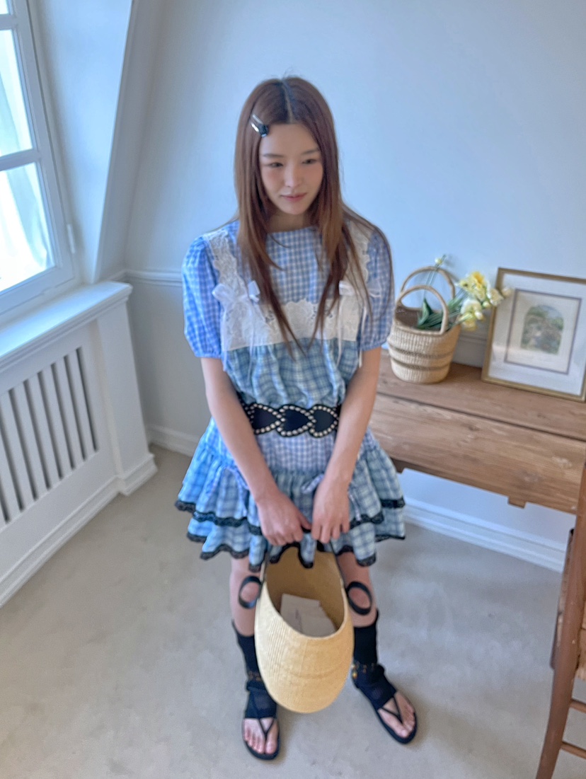 BOUTIQUE-L東大門㊣實拍女士新款真品25春夏人氣職業推薦短裙BOUTIQUE-L短裙