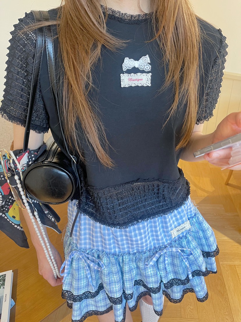 BOUTIQUE-L東大門㊣實拍女士新款真品25春夏人氣職業推薦短裙BOUTIQUE-L短裙