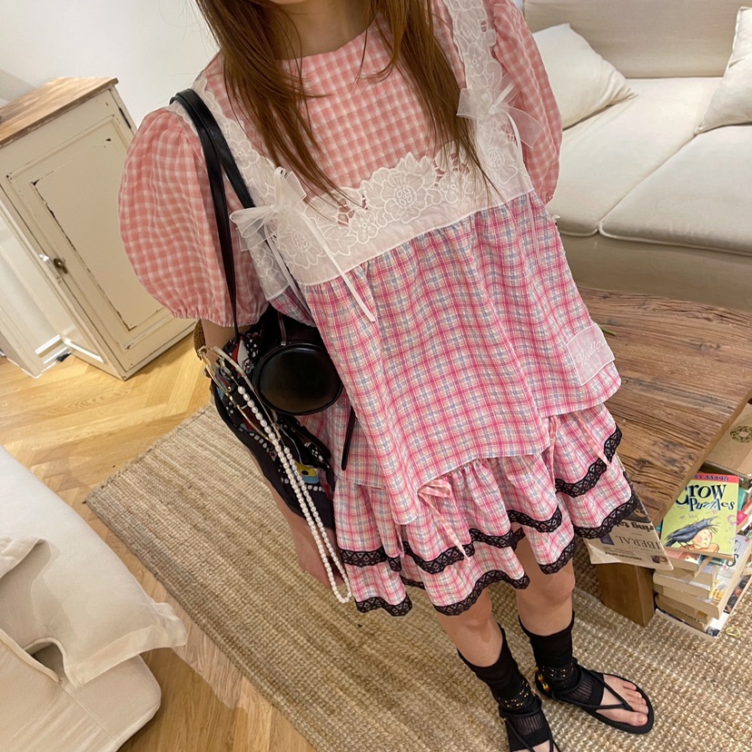 BOUTIQUE-L東大門㊣實拍女士新款真品25春夏人氣職業推薦短裙BOUTIQUE-L短裙