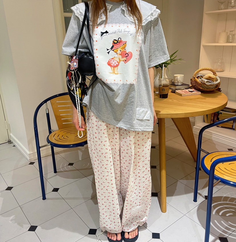 BOUTIQUE-L韓國代購㊣女裝新款休閑職業真品時尚25春夏休閑褲BOUTIQUE-L休閑褲