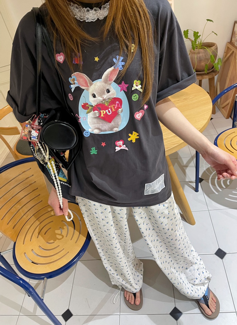 BOUTIQUE-L韓國代購㊣女裝新款休閑職業真品時尚25春夏休閑褲BOUTIQUE-L休閑褲