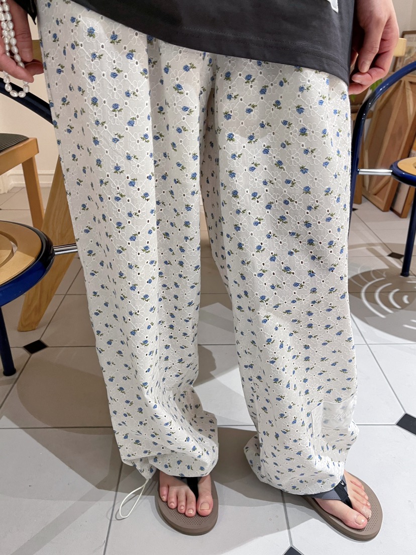 BOUTIQUE-L韓國代購㊣女裝新款休閑職業真品時尚25春夏休閑褲BOUTIQUE-L休閑褲圖色2