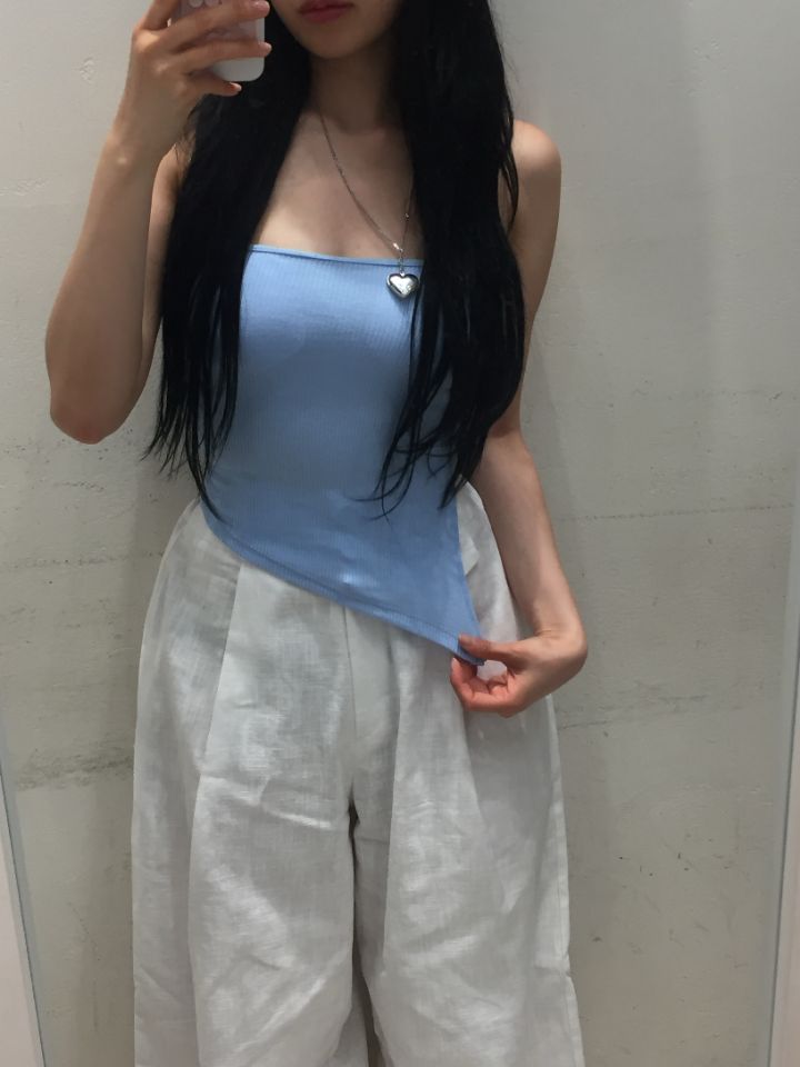 mars東大門㊣代購女裝新品熱賣25春夏休閑人氣吊帶背心含脖帶mars吊帶/背心
