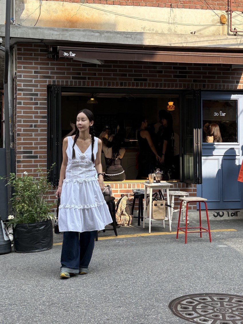 SUNDER MARKET東大門㊣實拍女裝新品人氣25春夏熱賣連衣裙SUNDER MARKET連衣裙