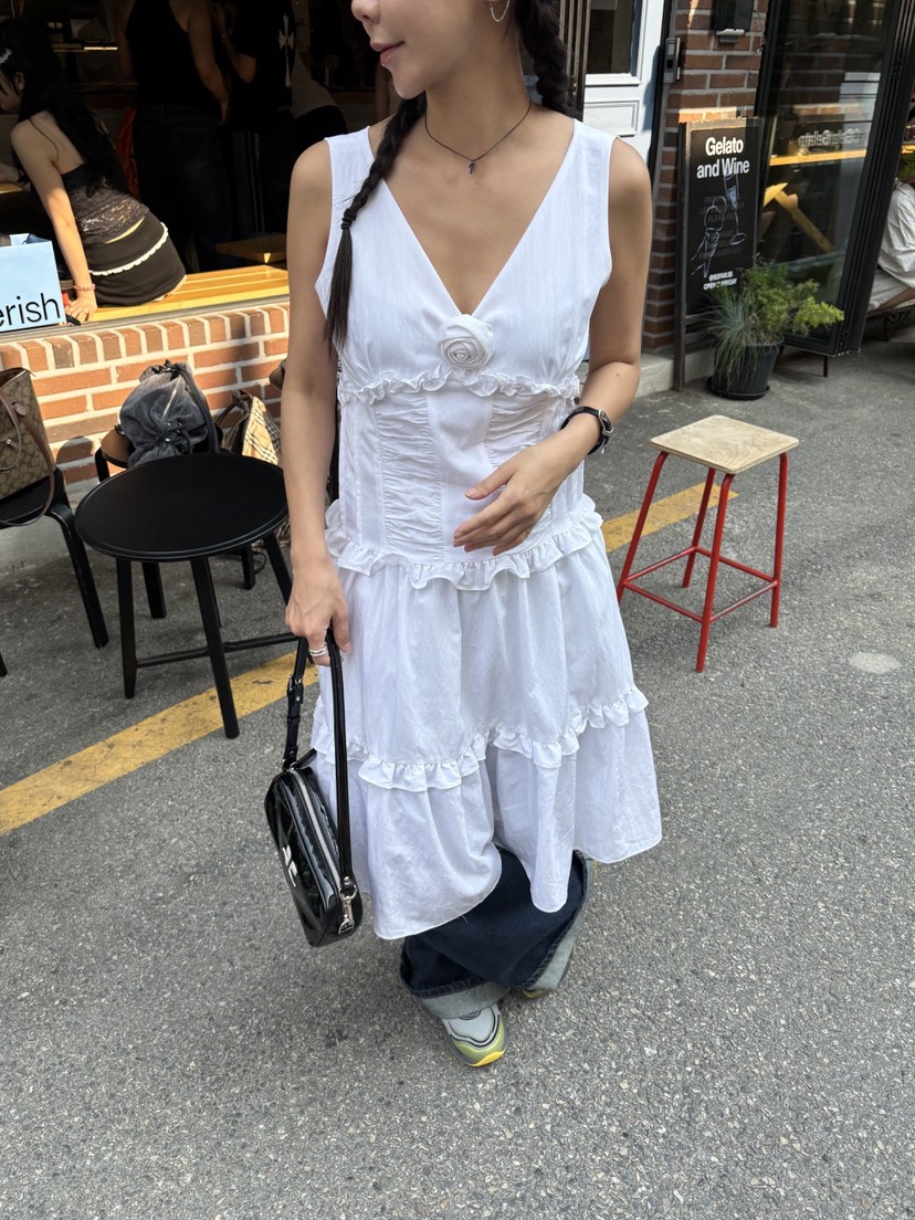 SUNDER MARKET東大門㊣實拍女裝新品人氣25春夏熱賣連衣裙SUNDER MARKET連衣裙