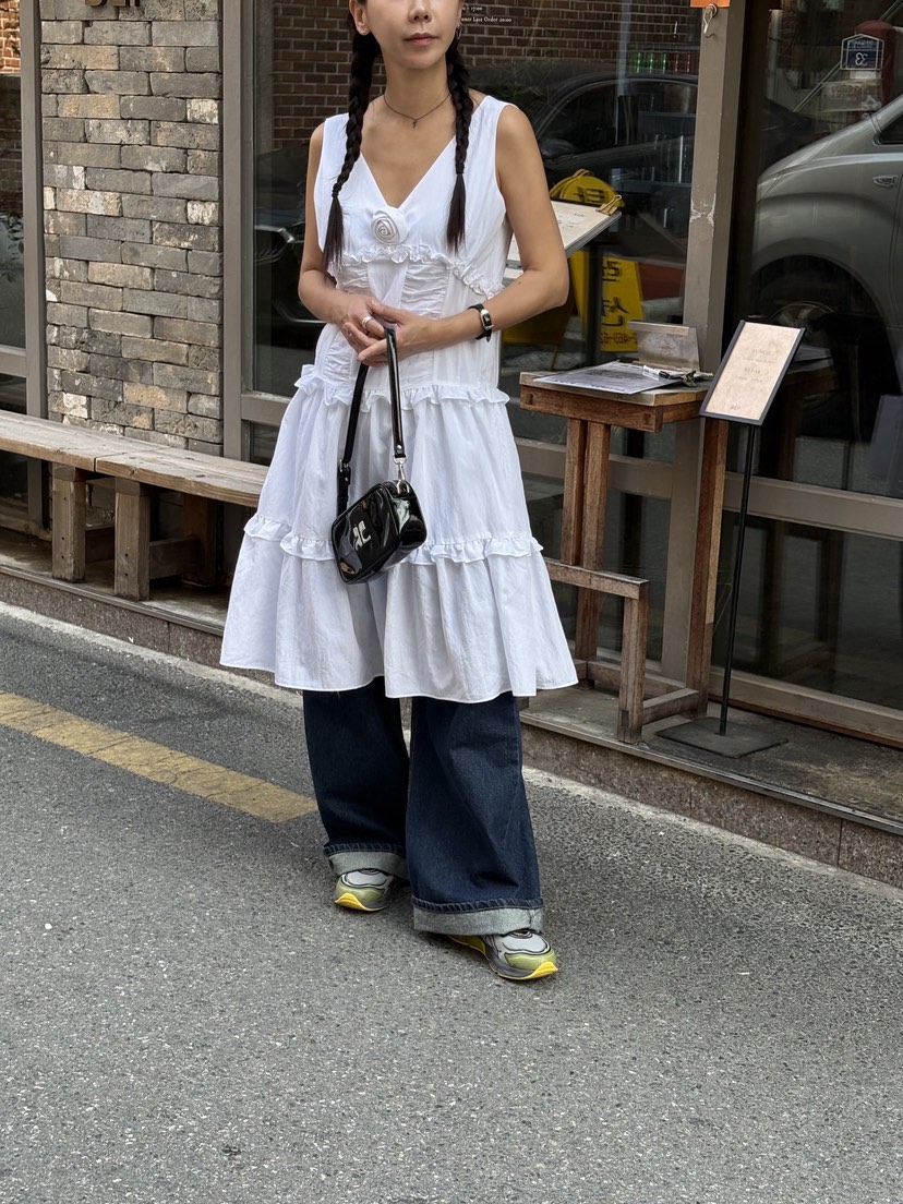 SUNDER MARKET東大門㊣實拍女裝新品人氣25春夏熱賣連衣裙SUNDER MARKET連衣裙