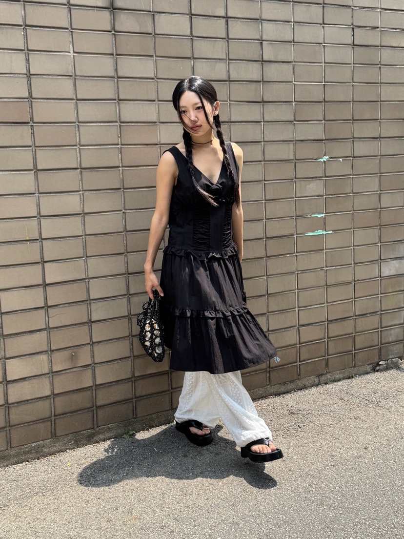 SUNDER MARKET東大門㊣實拍女裝新品人氣25春夏熱賣連衣裙SUNDER MARKET連衣裙