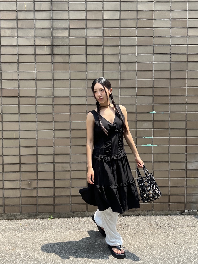 SUNDER MARKET東大門㊣實拍女裝新品人氣25春夏熱賣連衣裙SUNDER MARKET連衣裙圖色3