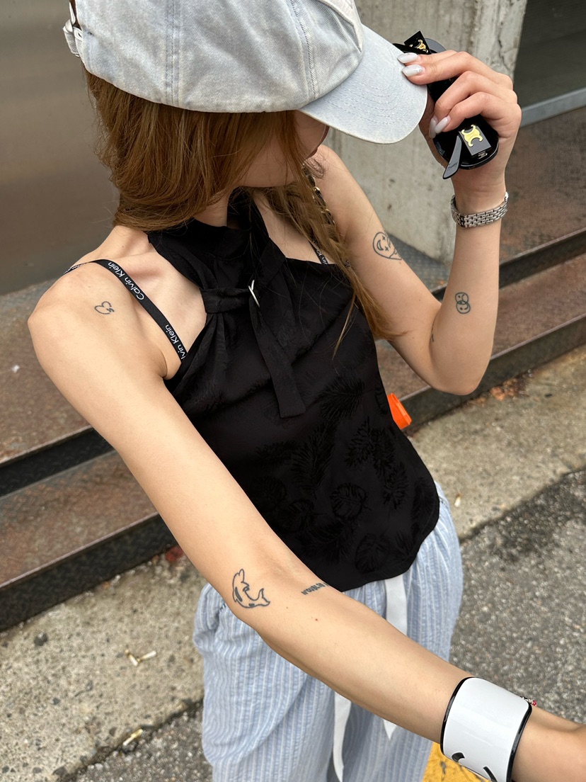 ZEROZERO東大門㊣直郵女裝新款職業推薦時尚真品25春夏吊帶背心ZEROZERO吊帶/背心圖色2