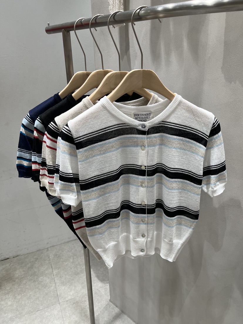 EVERCOMMERCE METICULOUSLY DESIGNED東大門㊣直郵女裝新品熱賣針織衫亞麻EVERCOMMERCE METICULOUSLY DESIGNED針織衫