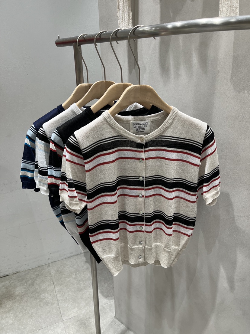 EVERCOMMERCE METICULOUSLY DESIGNED東大門㊣直郵女裝新品熱賣針織衫亞麻EVERCOMMERCE METICULOUSLY DESIGNED針織衫