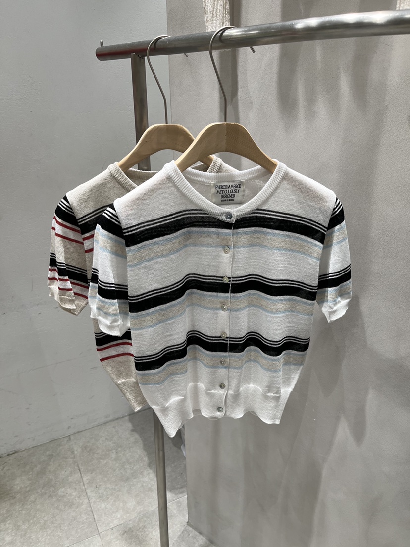 EVERCOMMERCE METICULOUSLY DESIGNED東大門㊣直郵女裝新品熱賣針織衫亞麻EVERCOMMERCE METICULOUSLY DESIGNED針織衫