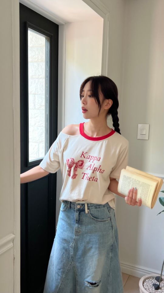 HEY/TO SEWING韓國代購㊣女士新品職業人氣真品休閑推薦T恤BY HEY/TO SEWINGT恤