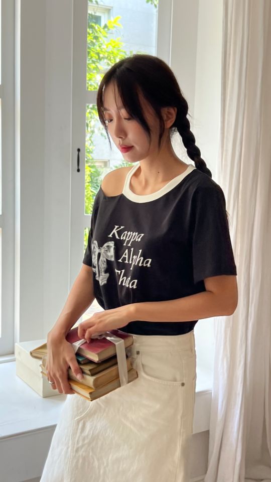 HEY/TO SEWING韓國代購㊣女士新品職業人氣真品休閑推薦T恤BY HEY/TO SEWINGT恤