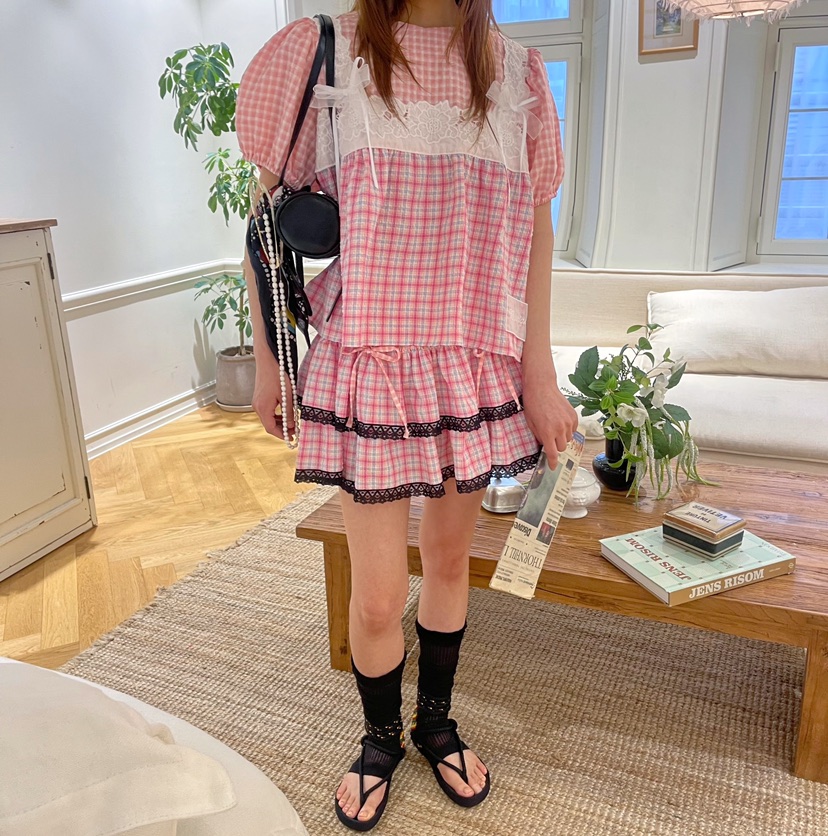 BOUTIQUE-L東大門㊣實拍女士新款熱賣時尚職業休閑襯衫蕾絲衫BOUTIQUE-L襯衫/蕾絲衫