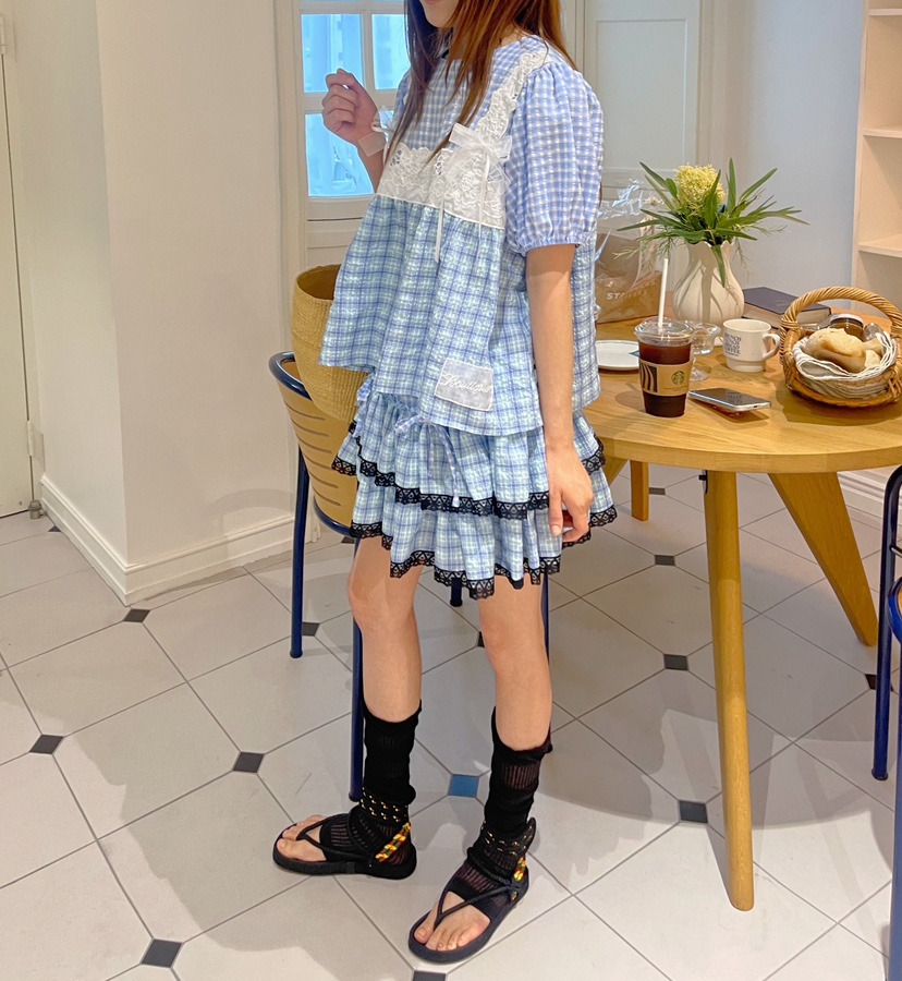 BOUTIQUE-L東大門㊣實拍女士新款熱賣時尚職業休閑襯衫蕾絲衫BOUTIQUE-L襯衫/蕾絲衫
