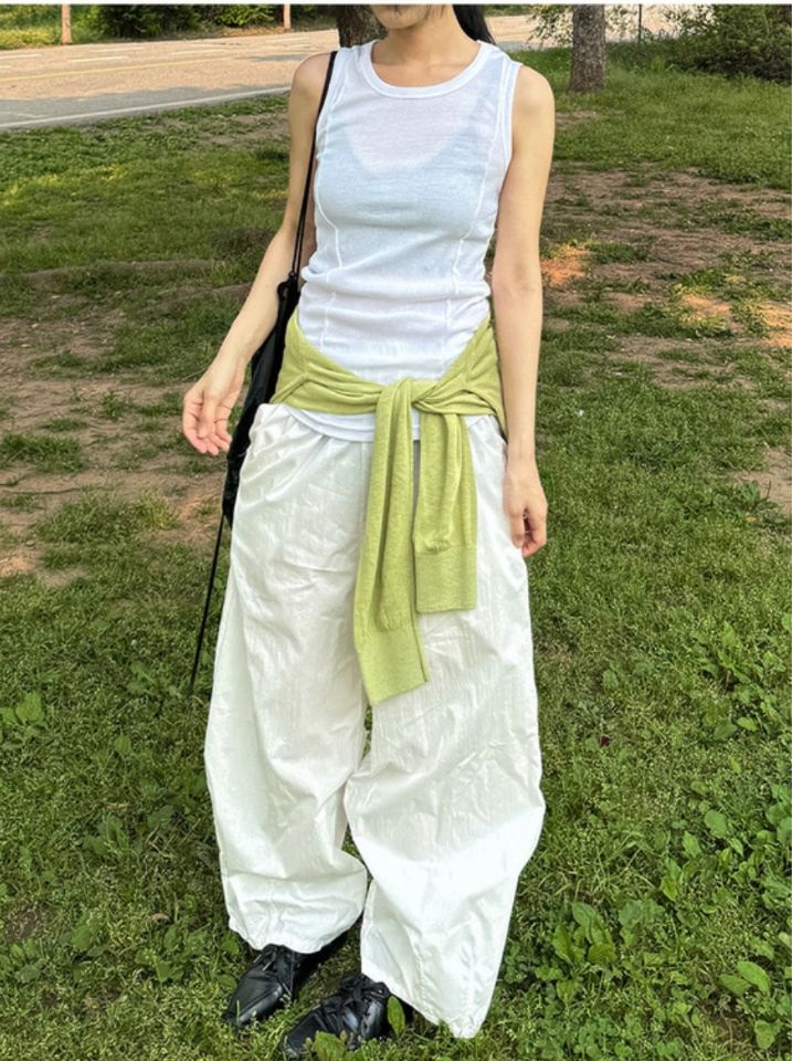 LIVE FOREVER東大門㊣直郵女裝新款人氣時尚休閑真品休閑褲LIVE FOR_EVER休閑褲