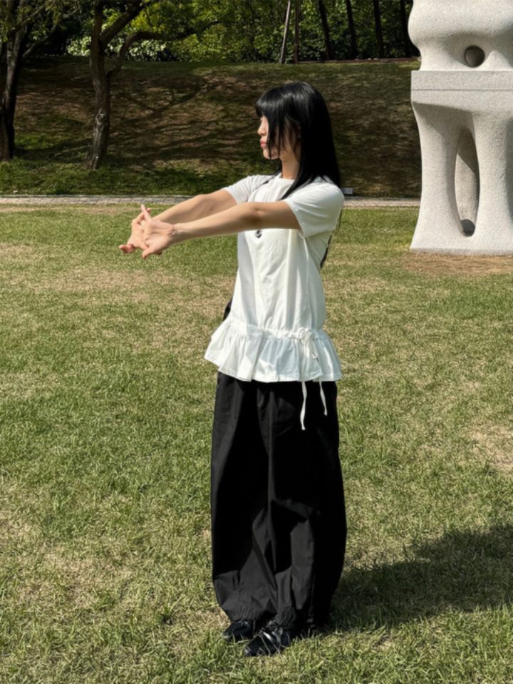 LIVE FOREVER東大門㊣直郵女裝新款人氣時尚休閑真品休閑褲LIVE FOR_EVER休閑褲