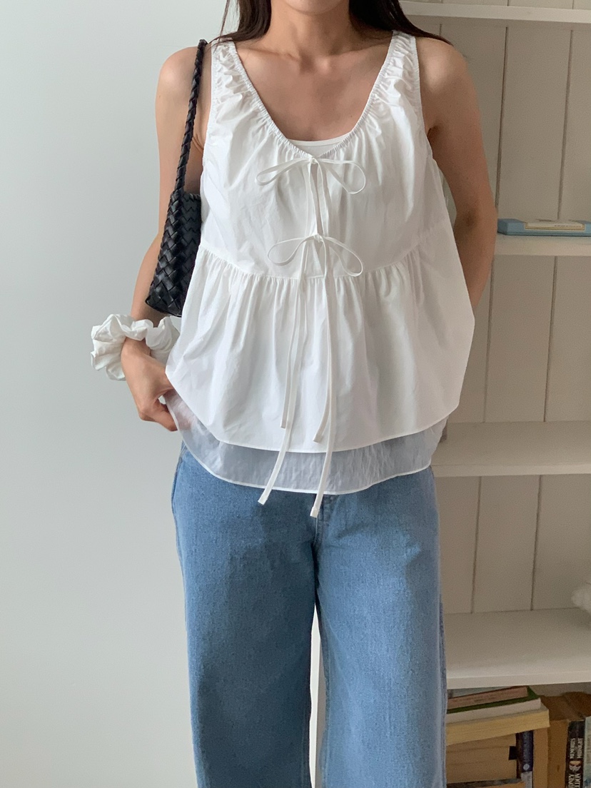 BLEECKER東大門㊣直郵女裝新款職業時尚人氣休閑熱賣吊帶背心BLEECKER吊帶/背心