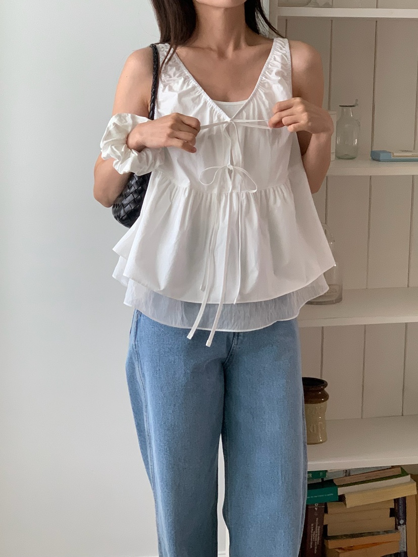 BLEECKER東大門㊣直郵女裝新款職業時尚人氣休閑熱賣吊帶背心BLEECKER吊帶/背心