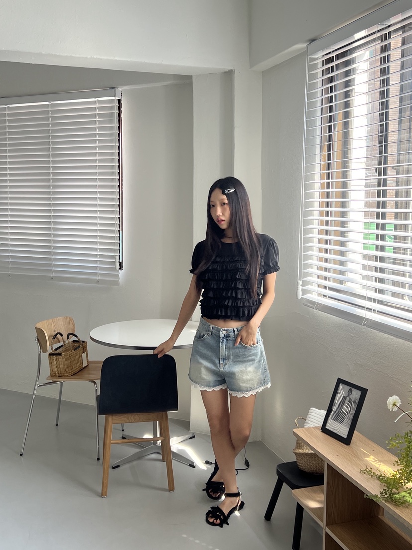 SUNDER MARKET東大門㊣實拍女士新品休閑熱賣真品時尚推薦T恤SUNDER MARKETT恤
