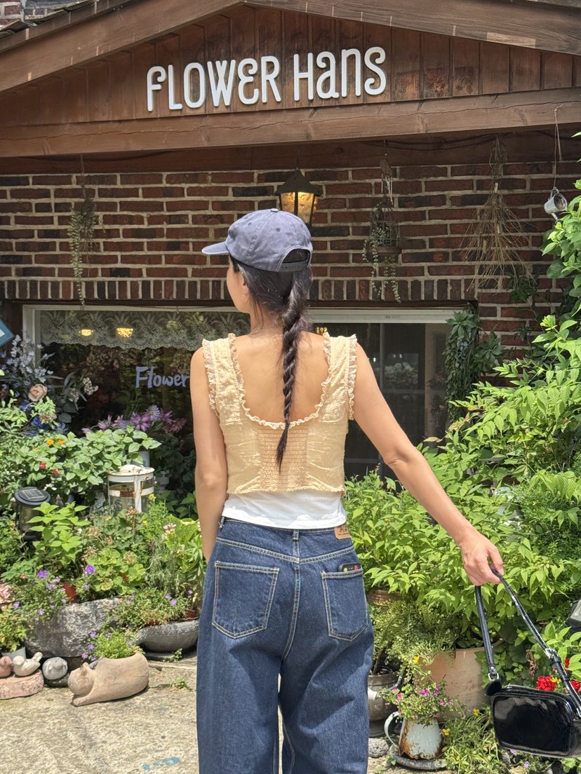 SUNDER MARKET韓國代購㊣女士新品時尚推薦人氣熱賣吊帶背心SUNDER MARKET吊帶/背心