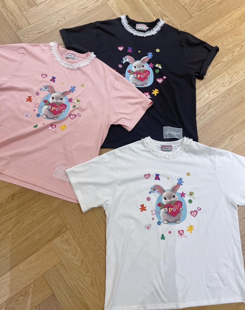 BOUTIQUE-L東大門㊣直郵女裝新款人氣真品25春夏T恤不含腰帶BOUTIQUE-LT恤