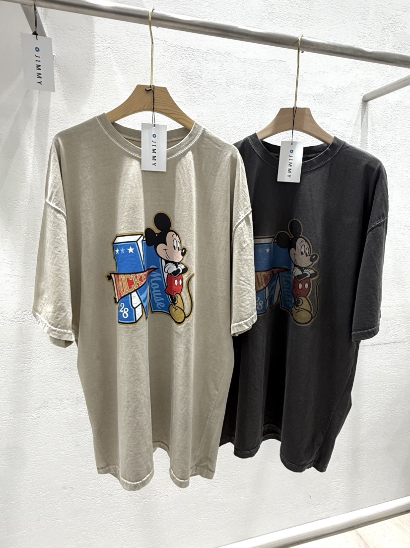 JIMMY韓國直郵㊣女裝新款人氣時尚熱賣推薦真品休閑職業T恤JIMMY/REMAKET恤圖色2左二色
