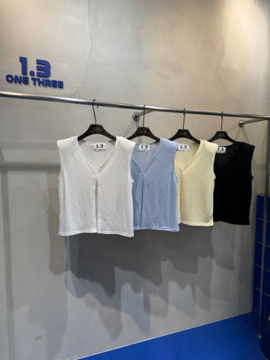 1.3東大門㊣直郵女裝新款推薦25春夏時尚真品休閑吊帶背心1.3吊帶/背心