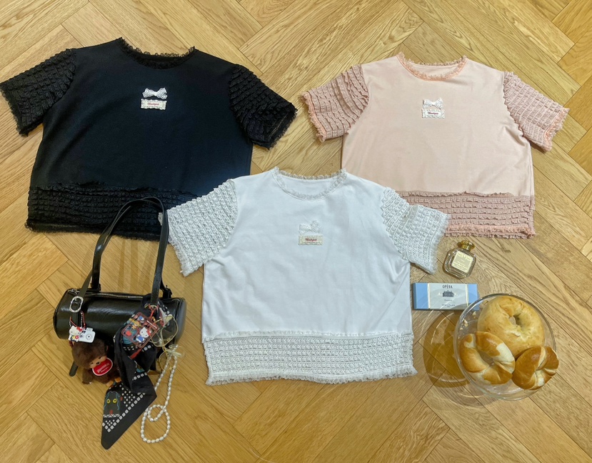 BOUTIQUE-L東大門㊣代購女士新款真品休閑25春夏推薦熱賣T恤BOUTIQUE-LT恤