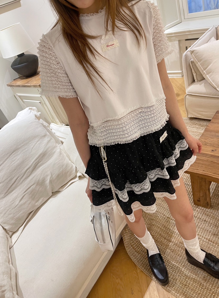 BOUTIQUE-L東大門㊣代購女士新款真品休閑25春夏推薦熱賣T恤BOUTIQUE-LT恤