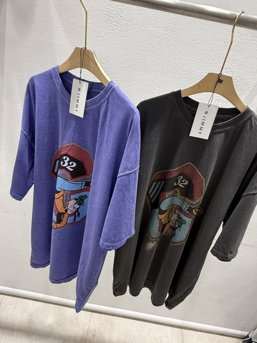 JIMMY東大門㊣實拍女裝新品25春夏熱賣職業時尚推薦真品T恤JIMMY/REMAKET恤