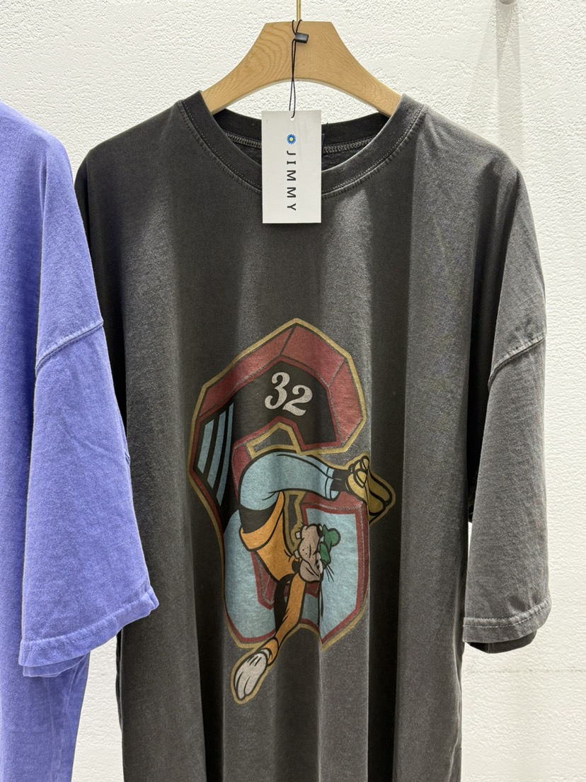 JIMMY東大門㊣實拍女裝新品25春夏熱賣職業時尚推薦真品T恤JIMMY/REMAKET恤圖色2
