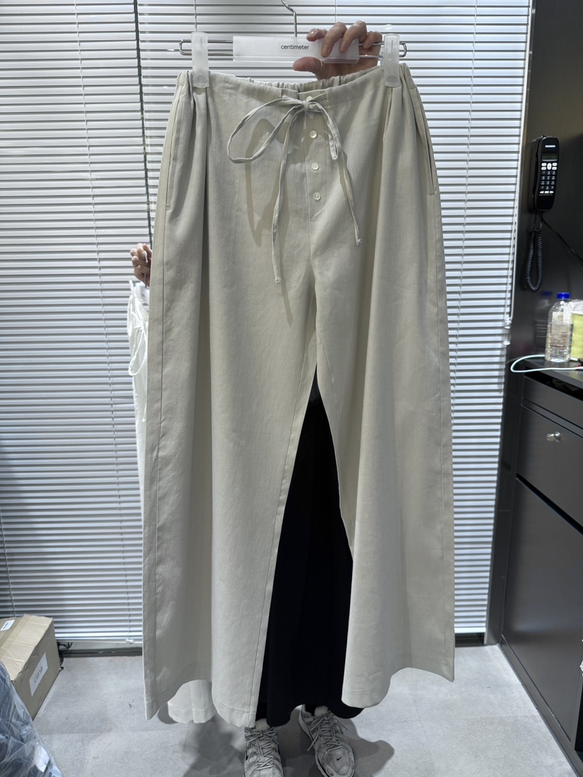 CM韓國直郵㊣女士新款熱賣職業真品人氣休閑25春夏時尚休閑褲CM休閑褲圖色2