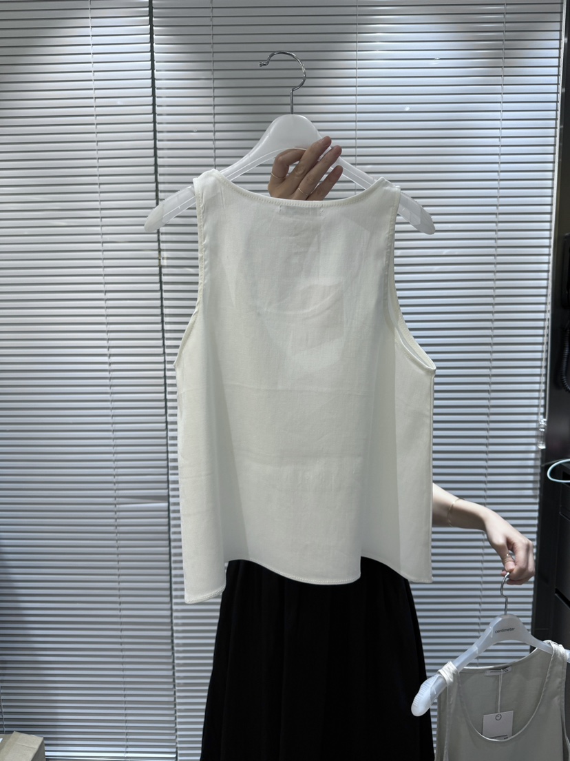 CM東大門㊣直郵女士新款職業推薦真品25春夏人氣熱賣吊帶背心CM吊帶/背心