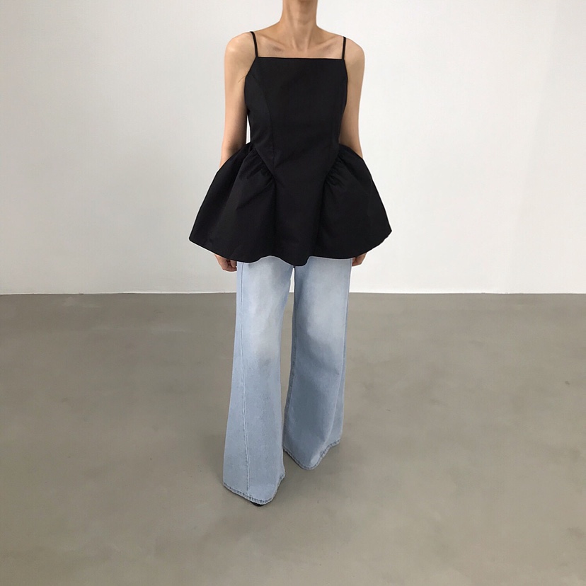 2TWO MOON東大門㊣代購女裝新品25春夏人氣推薦休閑吊帶背心2TWO MOON吊帶/背心