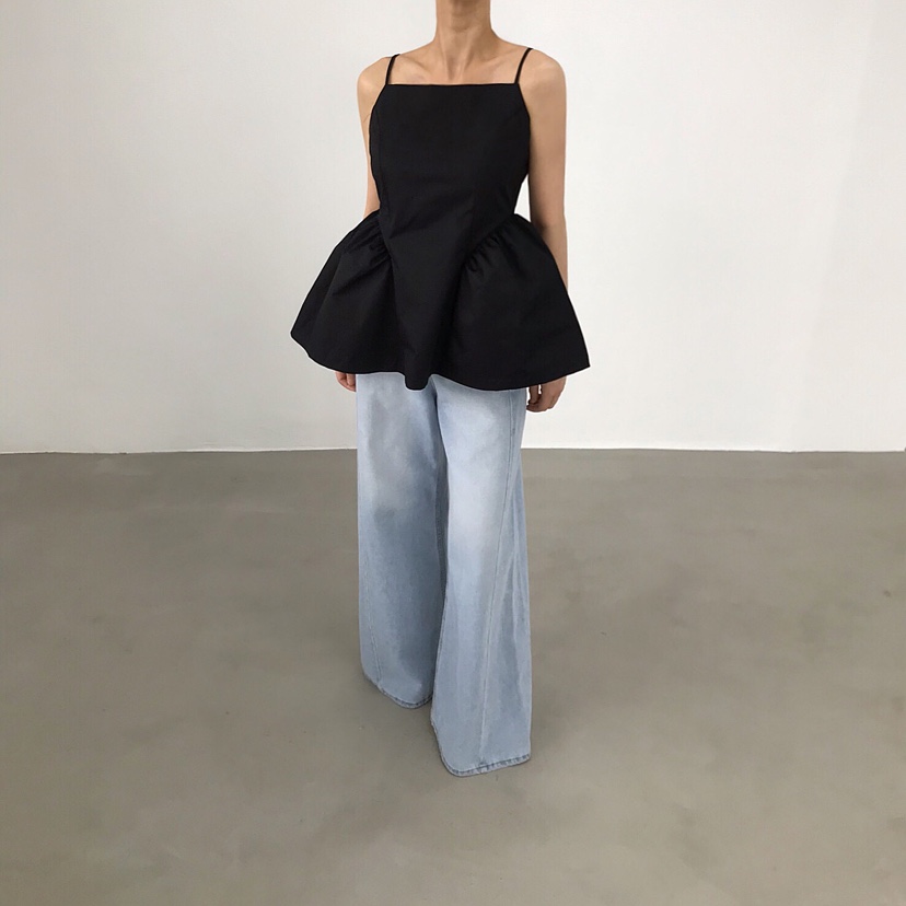2TWO MOON東大門㊣代購女裝新品25春夏人氣推薦休閑吊帶背心2TWO MOON吊帶/背心