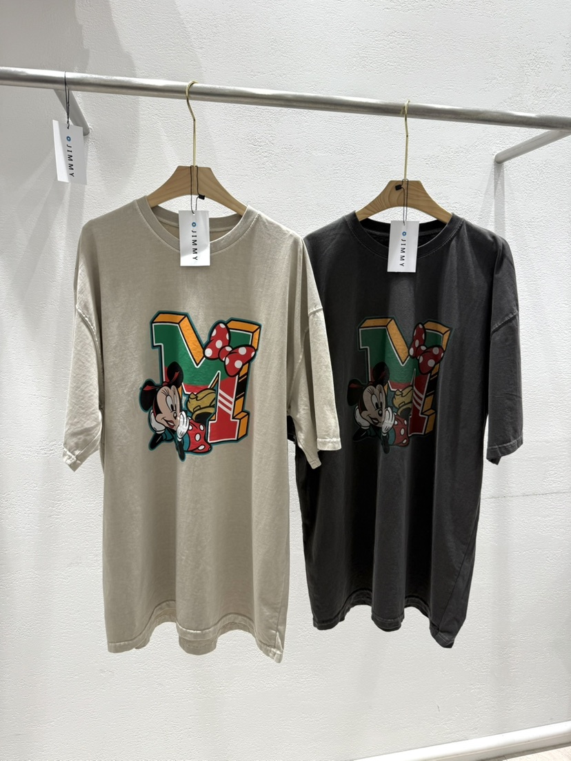JIMMY東大門㊣實拍女士新品休閑熱賣25春夏推薦真品人氣T恤JIMMY/REMAKET恤