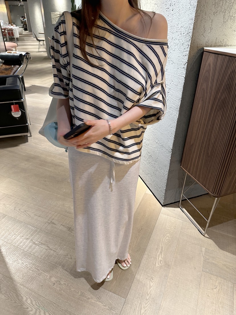 BOWIE東大門㊣直郵女裝新品熱賣休閑人氣時尚25春夏職業T恤BOWIET恤