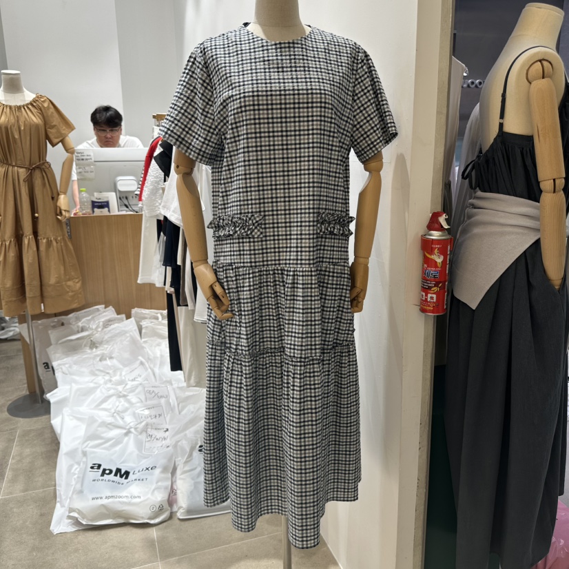 ENVY韓國直郵㊣女裝新品人氣真品時尚職業25春夏推薦連衣裙ENVY連衣裙